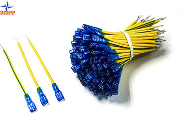 China chicote de fios personalizado do fio com terminal do friso terminais de 110 séries para o dispositivo automotivo fornecedor